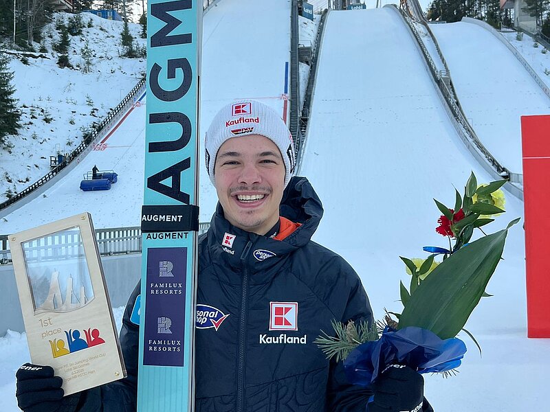 Bravo, Philipp Raimund! Erst Olympiagold, nun der erste Weltcupsieg