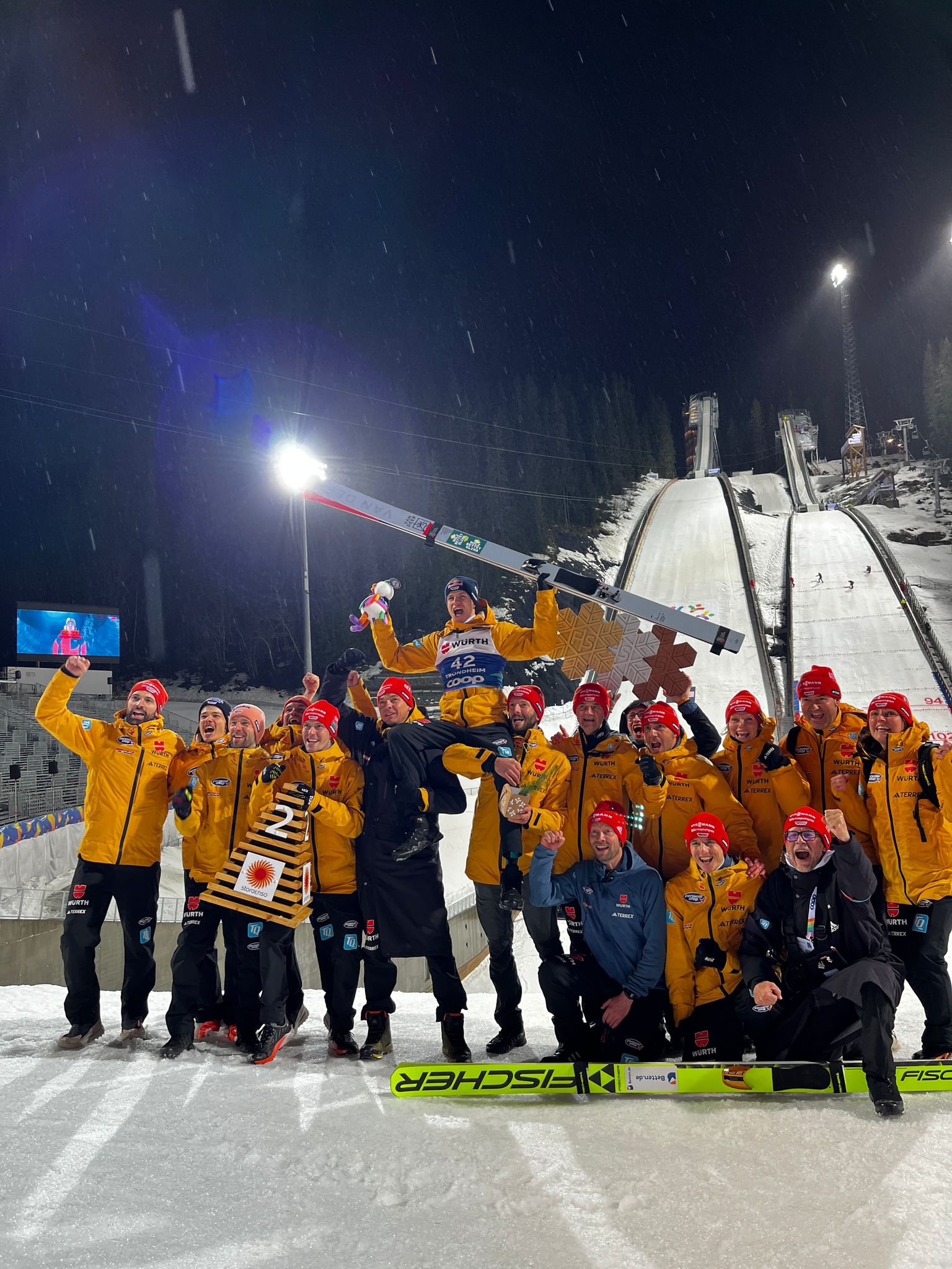 Wellingers Silber beim Ritt auf der Rasierklinge