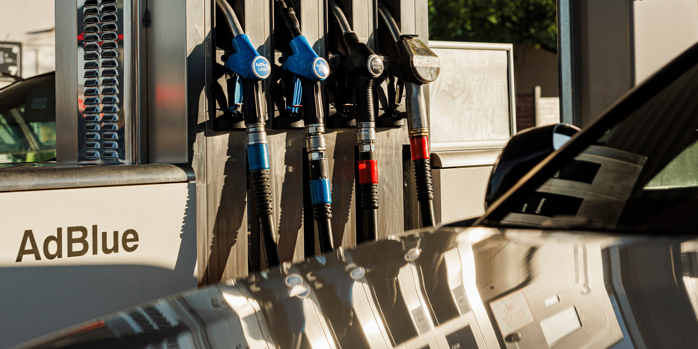 Adblue Zapfsäule