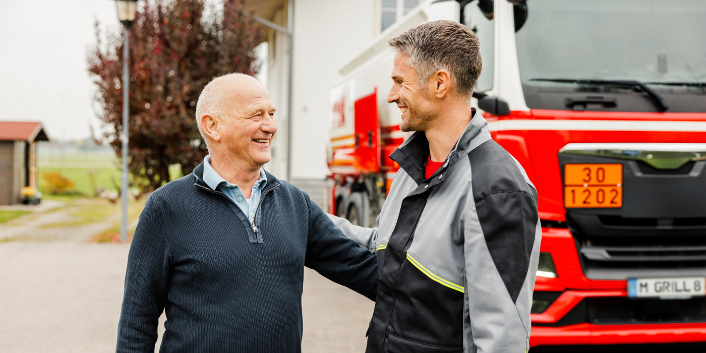 Heizöl wird geliefert