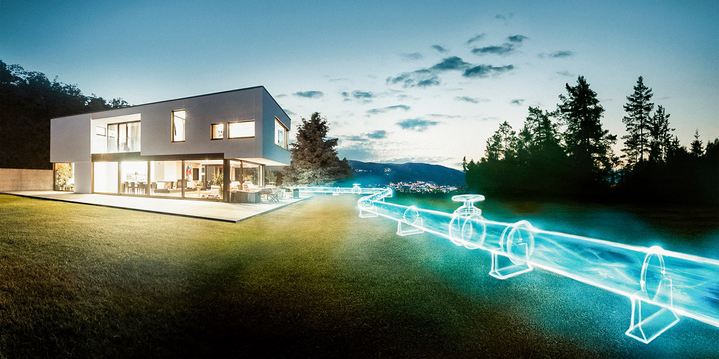 Grafik Erdgasleitung