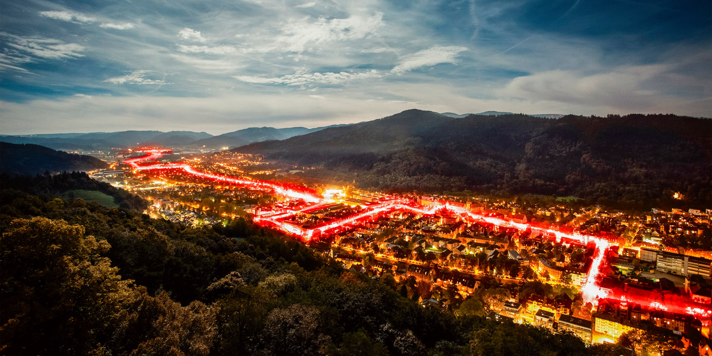 Energiefluss in einer Stadt