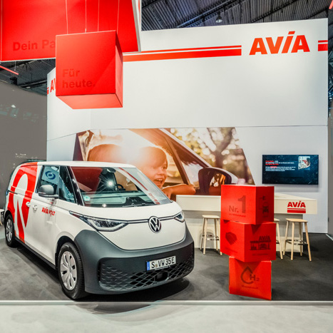 Messestand auf Uniti-Expo