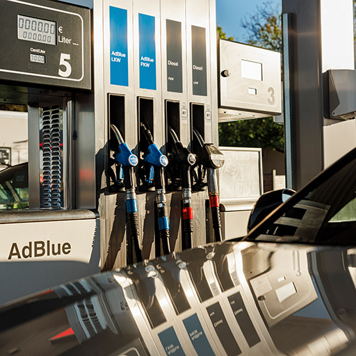 Zapfsäule mit AdBlue