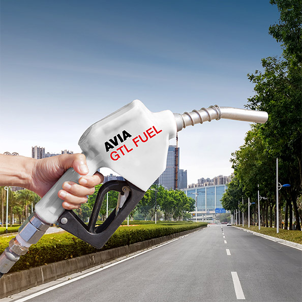 Grafik Zapfhahn GTL Fuel