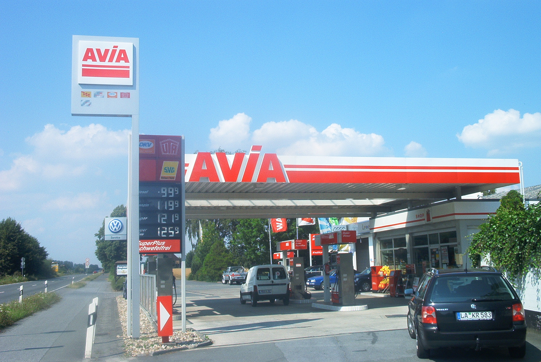 AVIA Tankstelle Bild  1