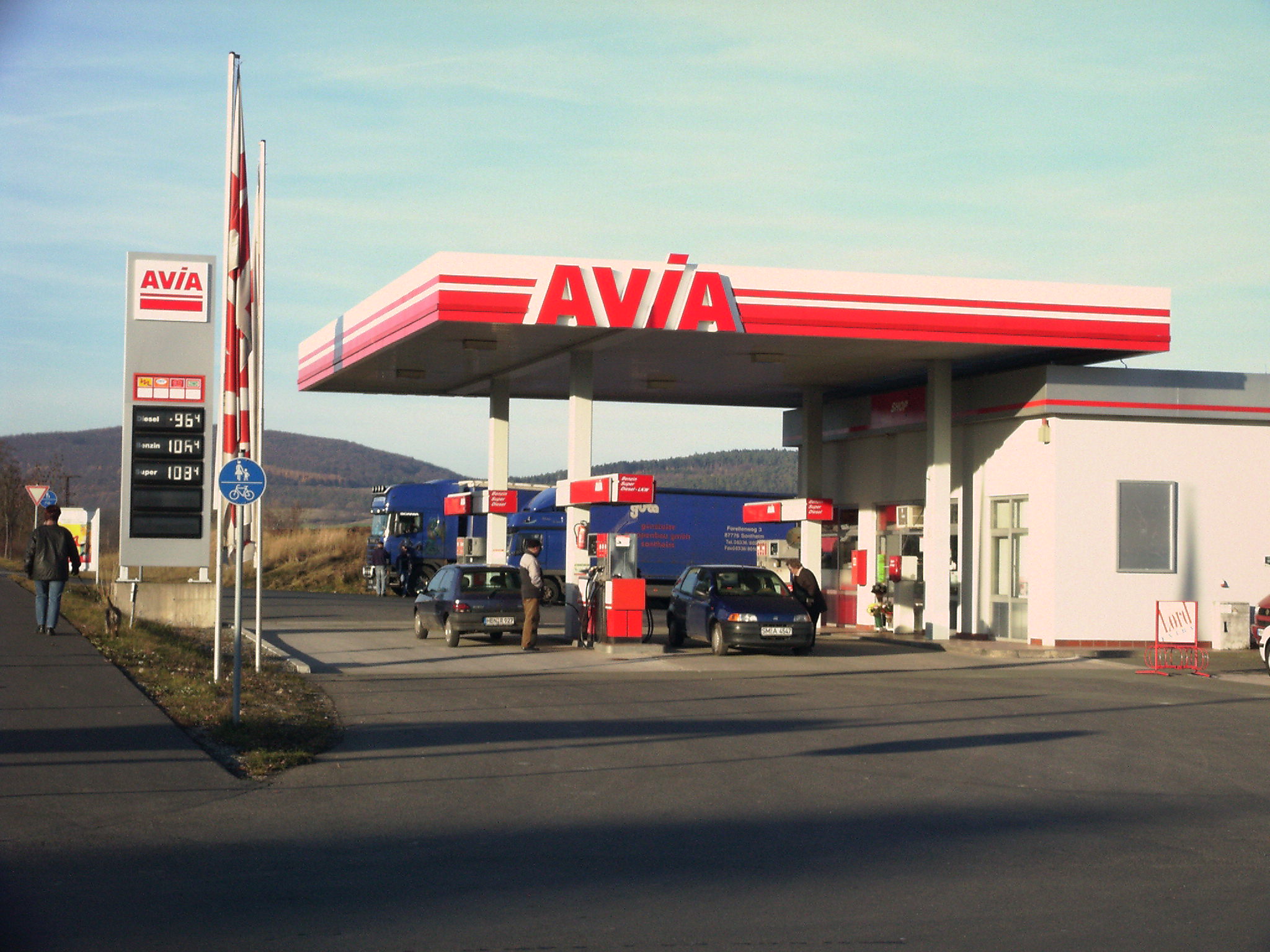 AVIA Tankstelle Bild  1